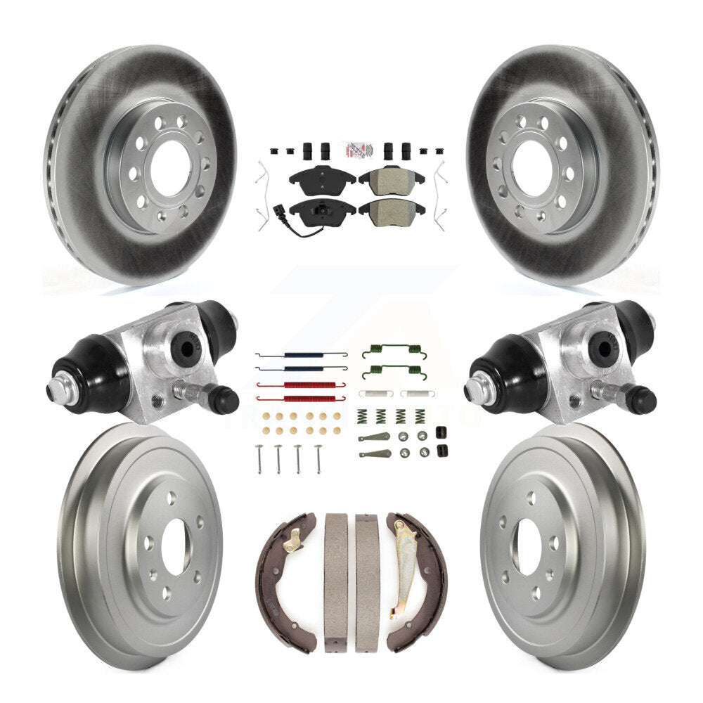 Transit Auto KGA-105558 Disc Brake Kit for 2011-2012 Volkswagen Jetta - Front and Rear