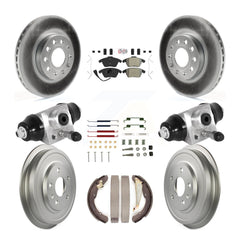 Transit Auto KGA-105558 Disc Brake Kit for 2011-2012 Volkswagen Jetta - Front and Rear