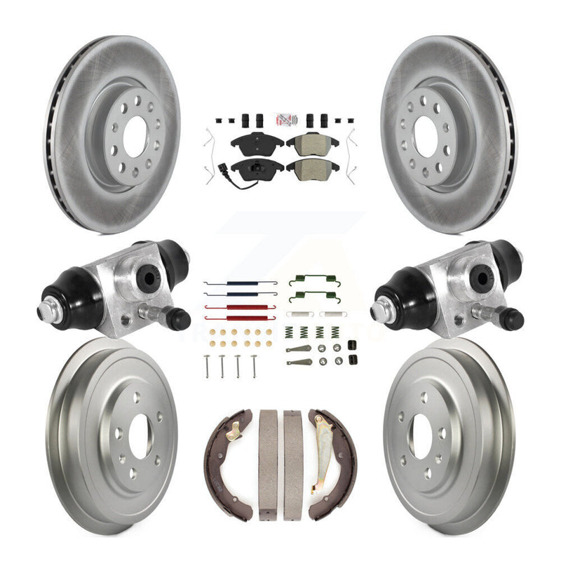 Transit Auto KGA-105559 Disc Brake Kit for 2011-2012 Volkswagen Jetta - Front and Rear