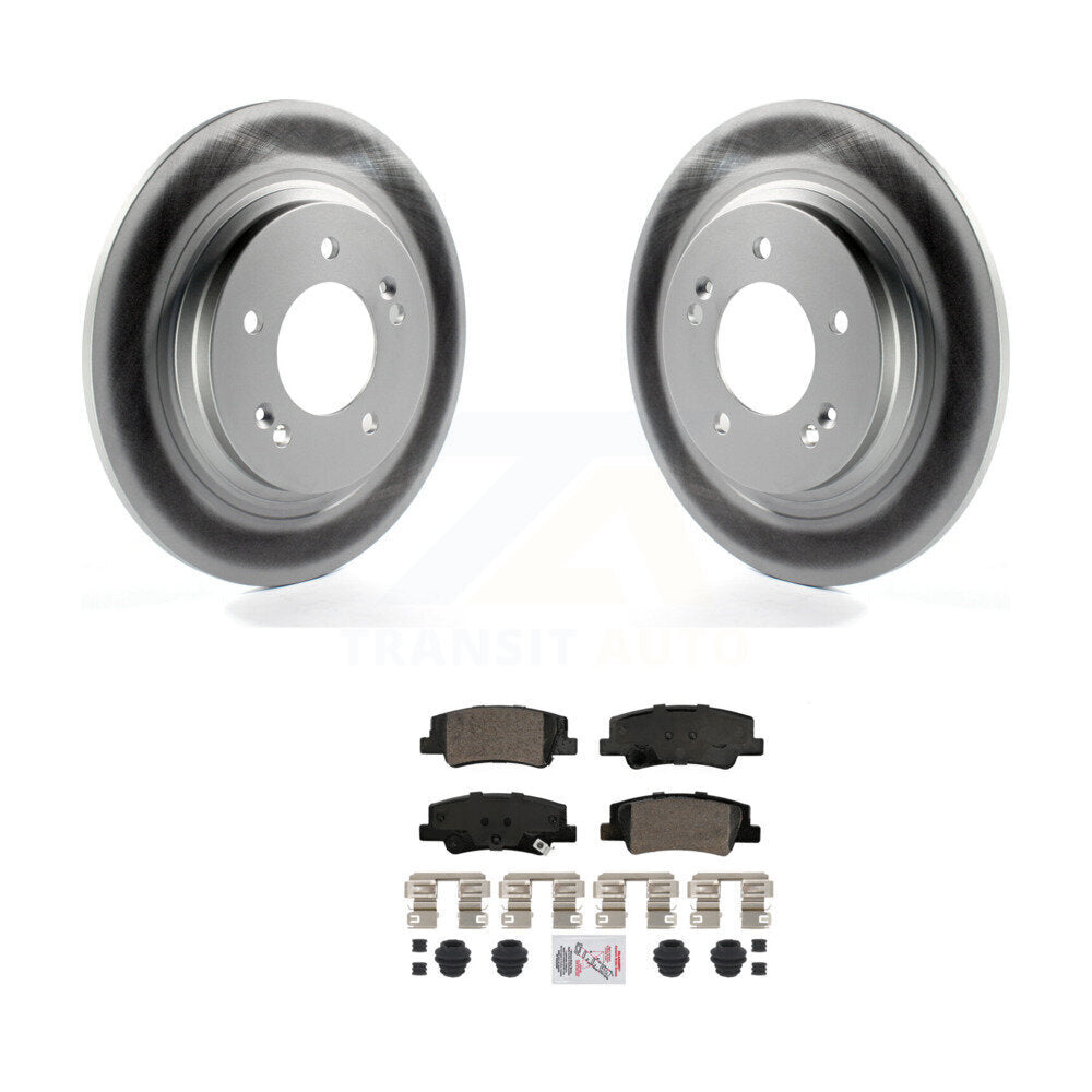 Transit Auto KGA-105596 Disc Brake Kit for 2020-2025 Hyundai Sonata, Kia Niro EV, Kia K5 - Rear