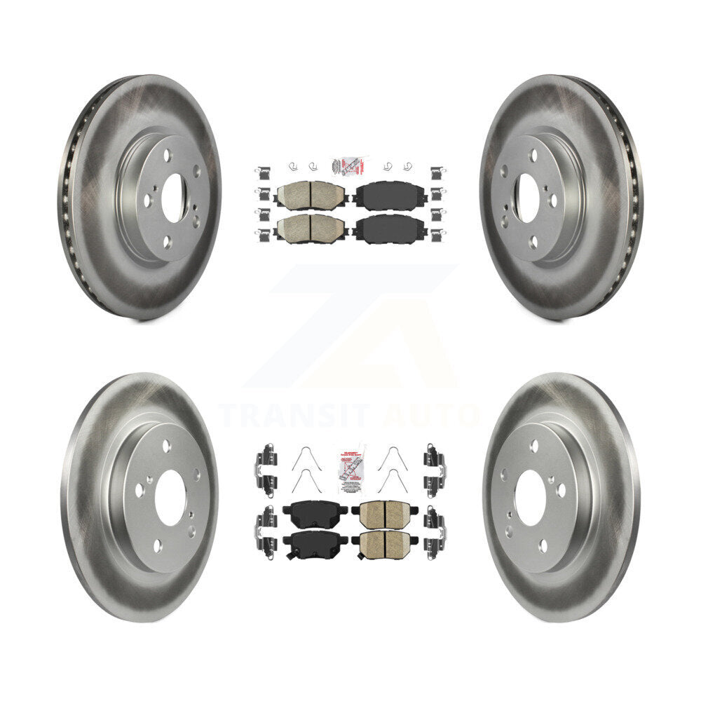 Transit Auto KGA-105599 Disc Brake Kit for 2014 Toyota Matrix - Front and Rear