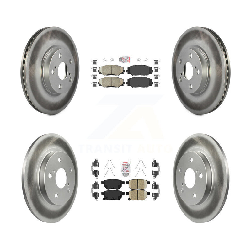 Transit Auto KGA-105599 Disc Brake Kit for 2014 Toyota Matrix - Front and Rear