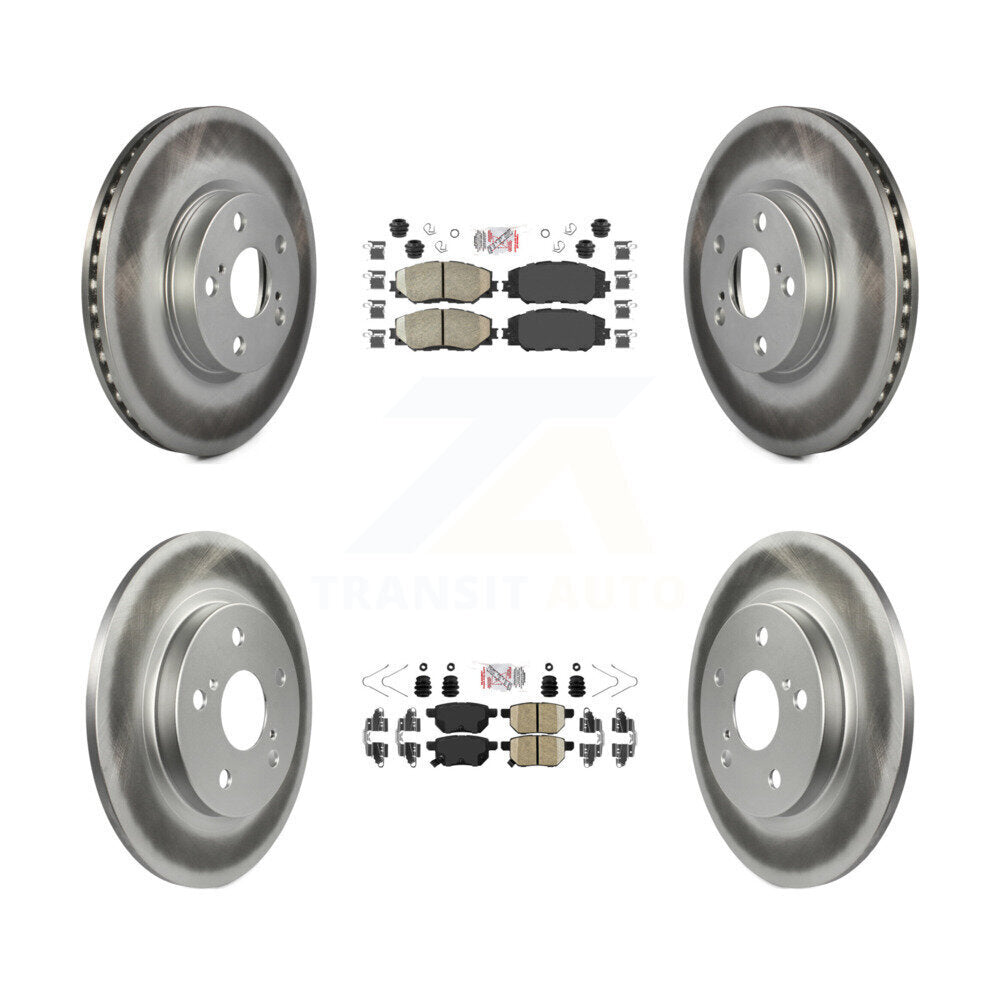Transit Auto KGA-105600 Disc Brake Kit for 2014 Toyota Matrix - Front and Rear