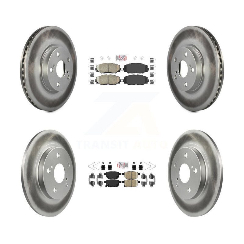 Transit Auto KGA-105601 Disc Brake Kit for 2014 Toyota Matrix - Front and Rear