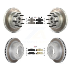 Transit Auto KGA-105606 Disc Brake Kit for 2015-2016 Ford F-350 Super Duty - Front and Rear