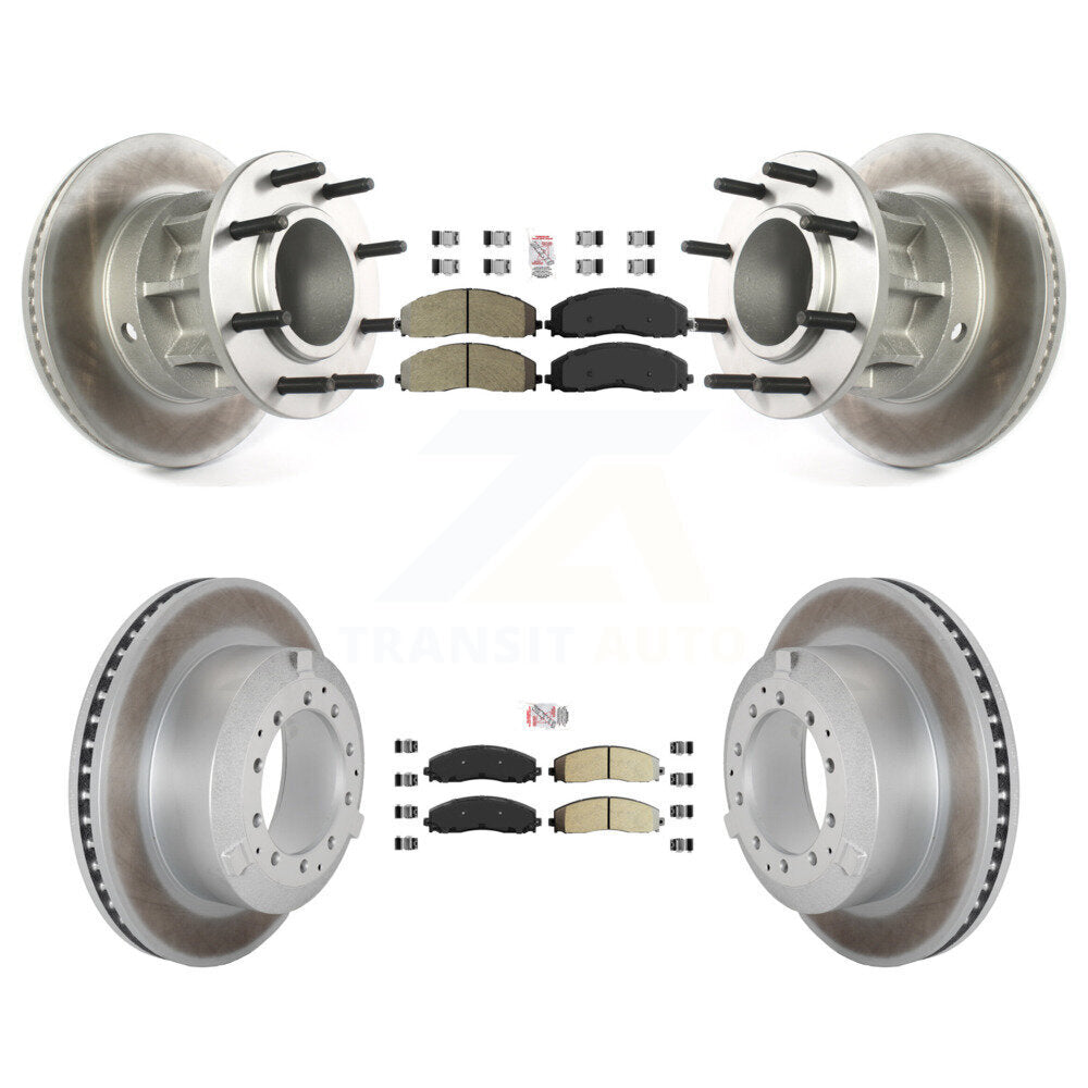Transit Auto KGA-105608 Disc Brake Kit for 2015-2016 Ford F-350 Super Duty - Front and Rear