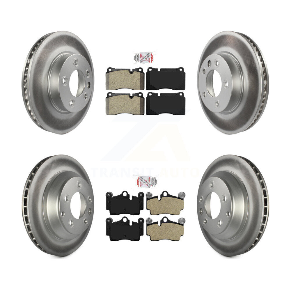 Transit Auto KGA-105611 Disc Brake Kit for 2008-2010 Volkswagen Touareg - Front and Rear