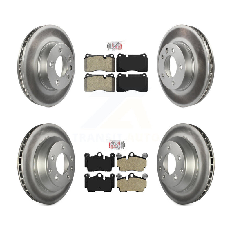 Transit Auto KGA-105611 Disc Brake Kit for 2008-2010 Volkswagen Touareg - Front and Rear