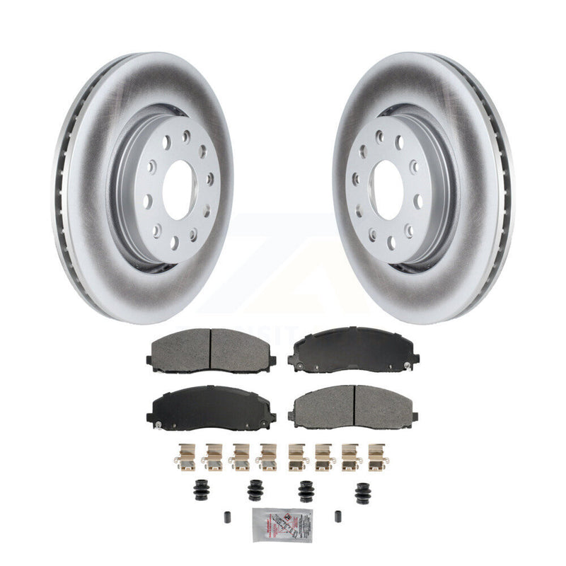 Transit Auto KGA-105615 Disc Brake Kit for 2018-2024 Jeep Wrangler, Jeep Gladiator - Front