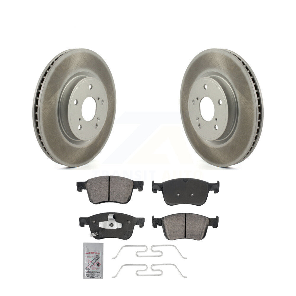 Transit Auto KGA-105618 Disc Brake Kit for 2018-2024 Acura Integra, Honda Accord, Honda Civic - Front