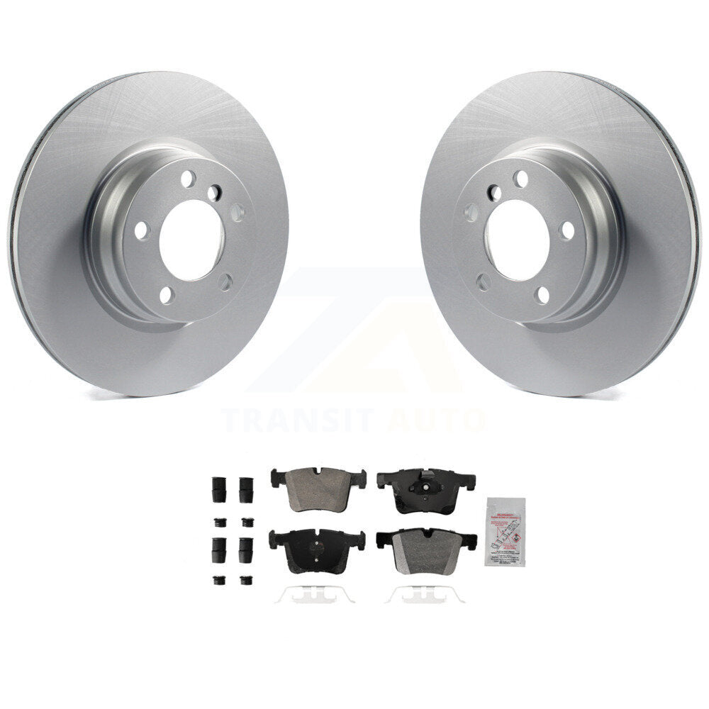 Transit Auto KGA-105622 Disc Brake Kit for 2012-2018 BMW 330e, BMW 328i - Front