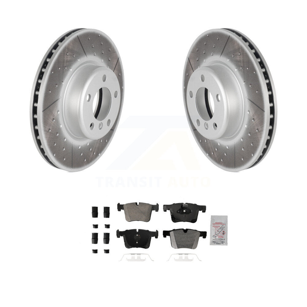Transit Auto KGA-105623 Disc Brake Kit for 2013-2015 BMW 335i, BMW 335i GT xDrive, BMW 335i xDrive - Front