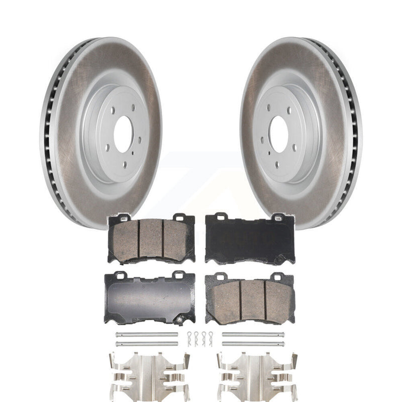 Transit Auto KGA-105627 Disc Brake Kit for 2009-2024 Nissan Z, INFINITI Q60 and More - Front