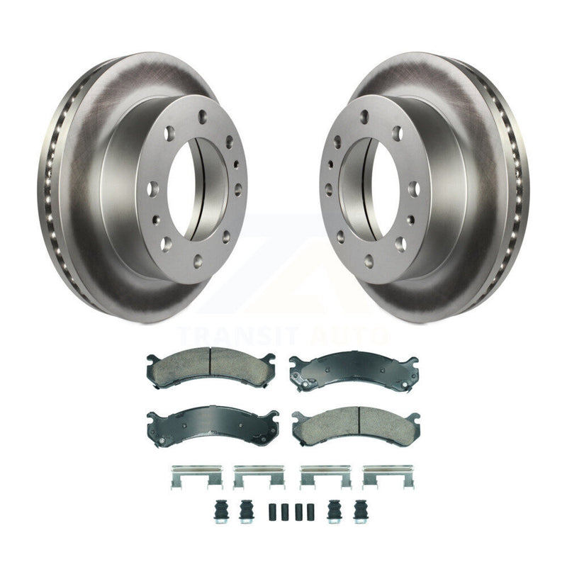 Transit Auto KGA-105631 Disc Brake Kit for 2001-2020 Chevrolet Express 3500, GMC Savana 3500 and More - Front