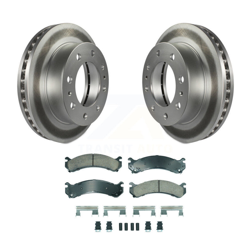 Transit Auto KGA-105632 Disc Brake Kit for 1999-2020 GMC Savana 3500, Chevrolet Express 3500 and More - Front