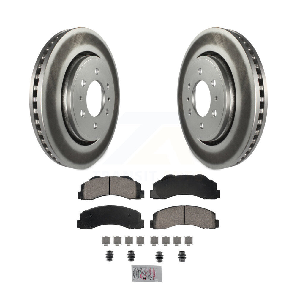 Transit Auto KGA-105633 Disc Brake Kit for 2010-2017 Ford F-150, Ford Expedition, Lincoln Navigator - Front