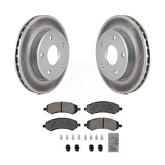 Transit Auto KGA-105636 Disc Brake Kit for 2005-2011 Ram Dakota, Mitsubishi Raider, Dodge Dakota - Front