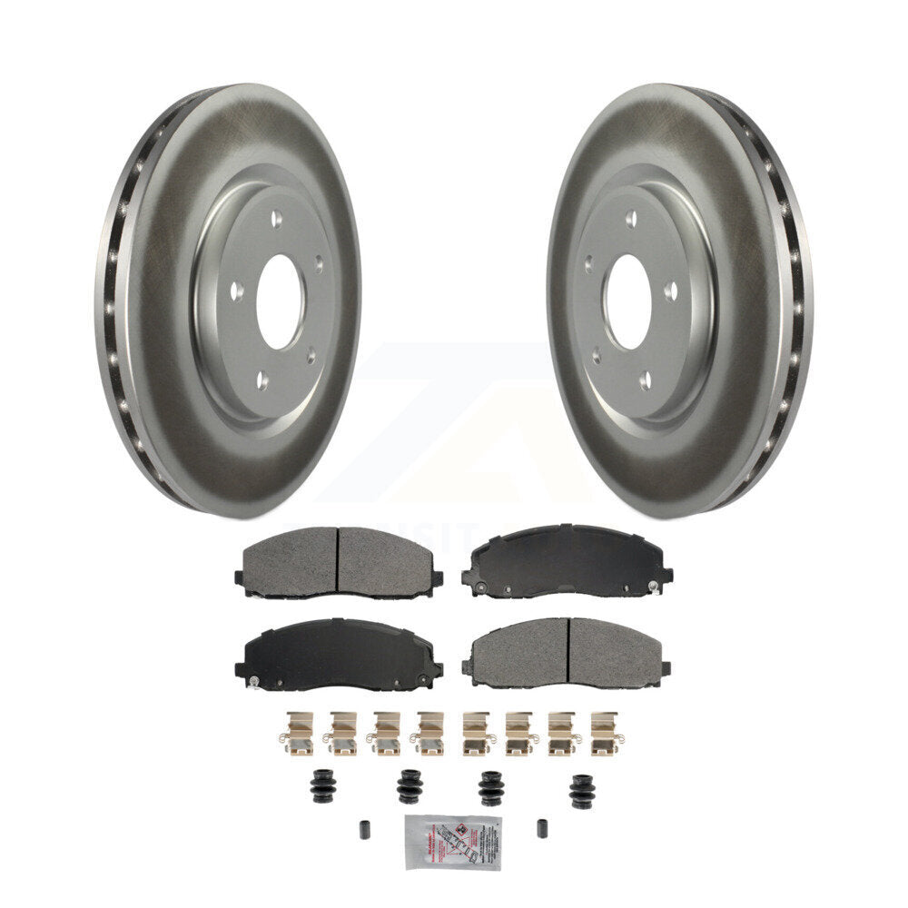 Transit Auto KGA-105638 Disc Brake Kit for 2009-2024 Chrysler Pacifica, Chrysler Grand Caravan and More - Front