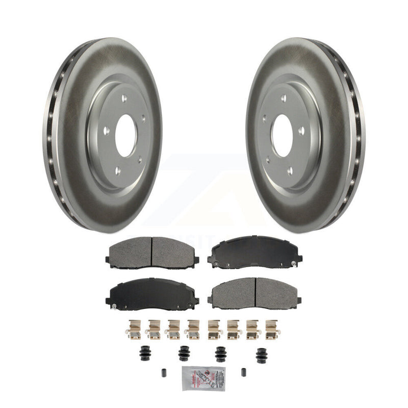 Transit Auto KGA-105638 Disc Brake Kit for 2009-2024 Chrysler Pacifica, Chrysler Grand Caravan and More - Front