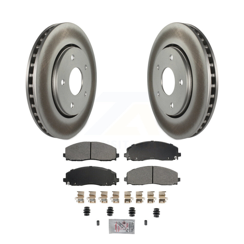 Transit Auto KGA-105639 Disc Brake Kit for 2017-2018 Dodge Grand Caravan - Front