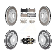 Transit Auto KGA-105646 Disc Brake Kit for 2009-2013 INFINITI G37 - Front and Rear