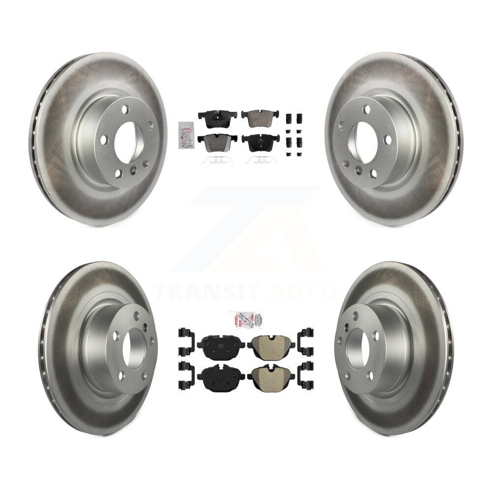 Transit Auto KGA-105657 Disc Brake Kit for 2011-2018 BMW X4, BMW X3 - Front and Rear