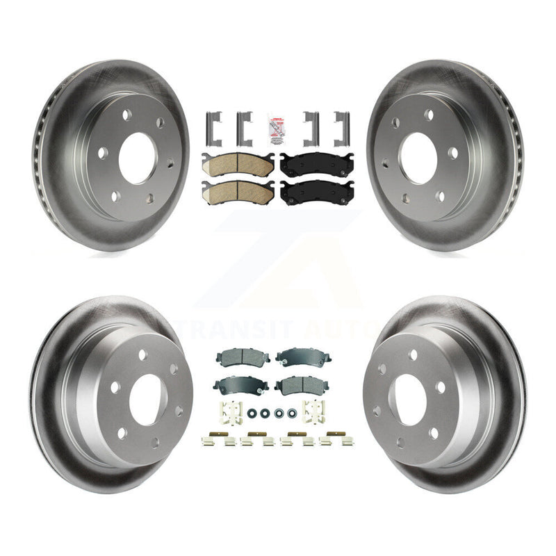Transit Auto KGA-105658 Disc Brake Kit for 1999-2007 Chevrolet Silverado 1500 Classic, GMC Sierra 1500 Classic and More - Front and Rear