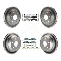 Transit Auto KGA-105659 Disc Brake Kit for 1999-2007 Chevrolet Silverado 1500 Classic, GMC Sierra 1500 Classic and More - Front and Rear