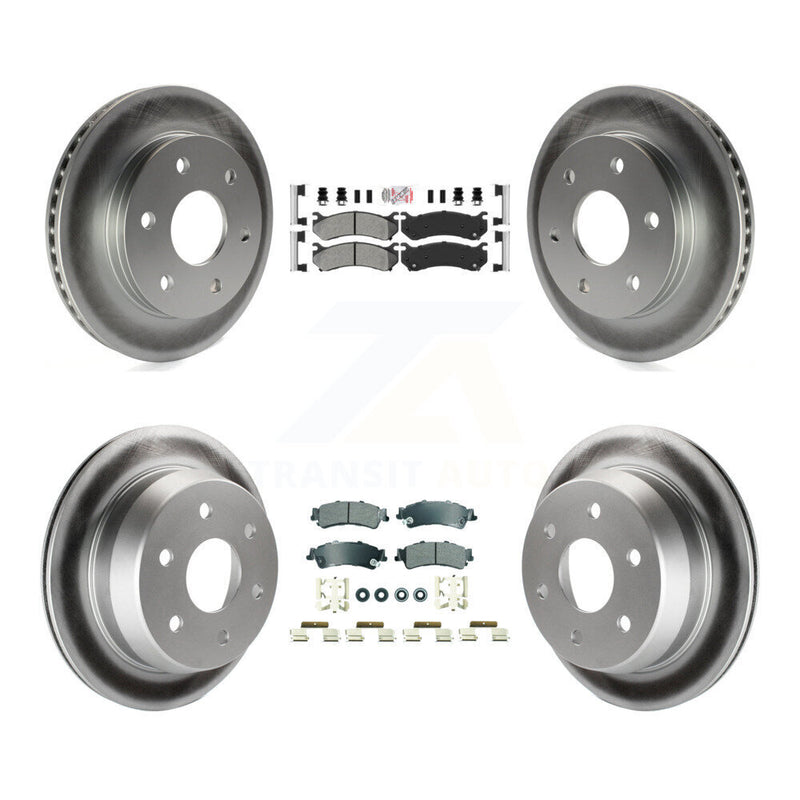 Transit Auto KGA-105659 Disc Brake Kit for 1999-2007 Chevrolet Silverado 1500 Classic, GMC Sierra 1500 Classic and More - Front and Rear