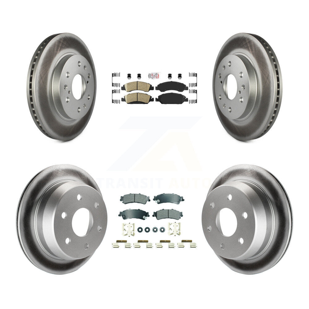 Transit Auto KGA-105660 Disc Brake Kit for 2005-2007 Chevrolet Silverado 1500 Classic, Chevrolet Silverado 1500, GMC Sierra 1500 - Front and Rear