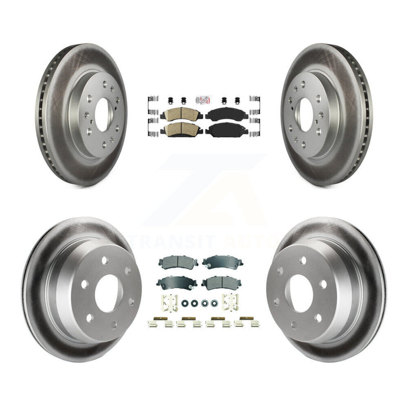 Transit Auto KGA-105660 Disc Brake Kit for 2005-2007 Chevrolet Silverado 1500 Classic, Chevrolet Silverado 1500, GMC Sierra 1500 - Front and Rear