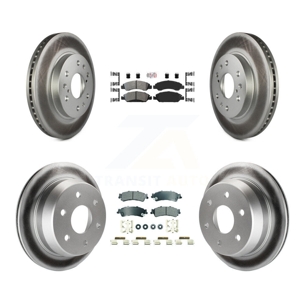 Transit Auto KGA-105662 Disc Brake Kit for 2005-2007 Chevrolet Silverado 1500 Classic, Chevrolet Silverado 1500, GMC Sierra 1500 - Front and Rear