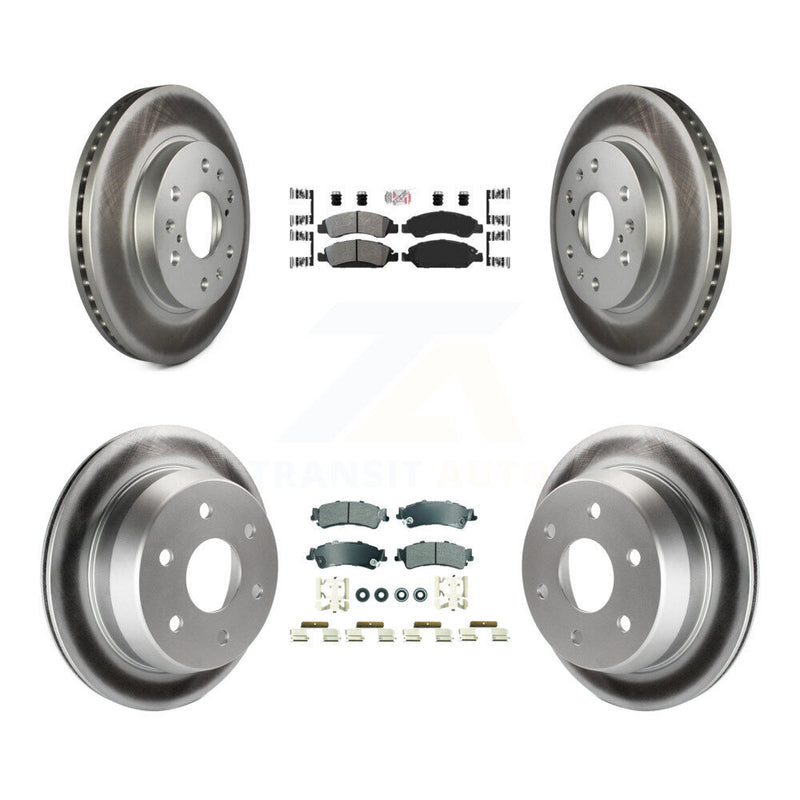 Transit Auto KGA-105662 Disc Brake Kit for 2005-2007 Chevrolet Silverado 1500 Classic, Chevrolet Silverado 1500, GMC Sierra 1500 - Front and Rear