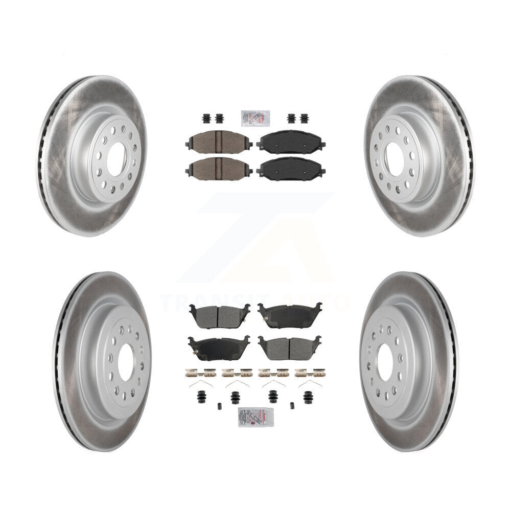 Transit Auto KGA-105663 Disc Brake Kit for 2019-2024 Ram 1500 - Front and Rear
