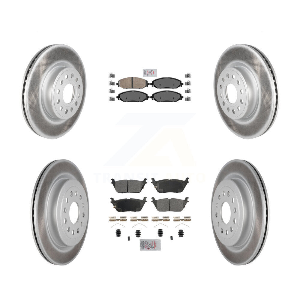 Transit Auto KGA-105664 Disc Brake Kit for 2019-2024 Ram 1500 - Front and Rear