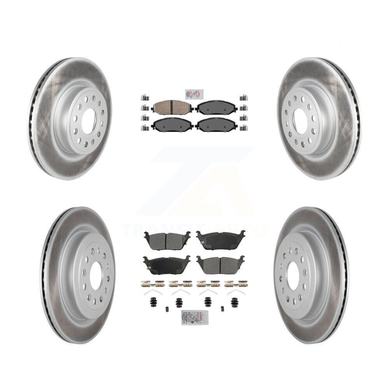 Transit Auto KGA-105664 Disc Brake Kit for 2019-2024 Ram 1500 - Front and Rear