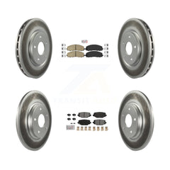 Transit Auto KGA-105666 Disc Brake Kit for 2012-2020 Dodge Grand Caravan, Dodge Journey and More - Front and Rear