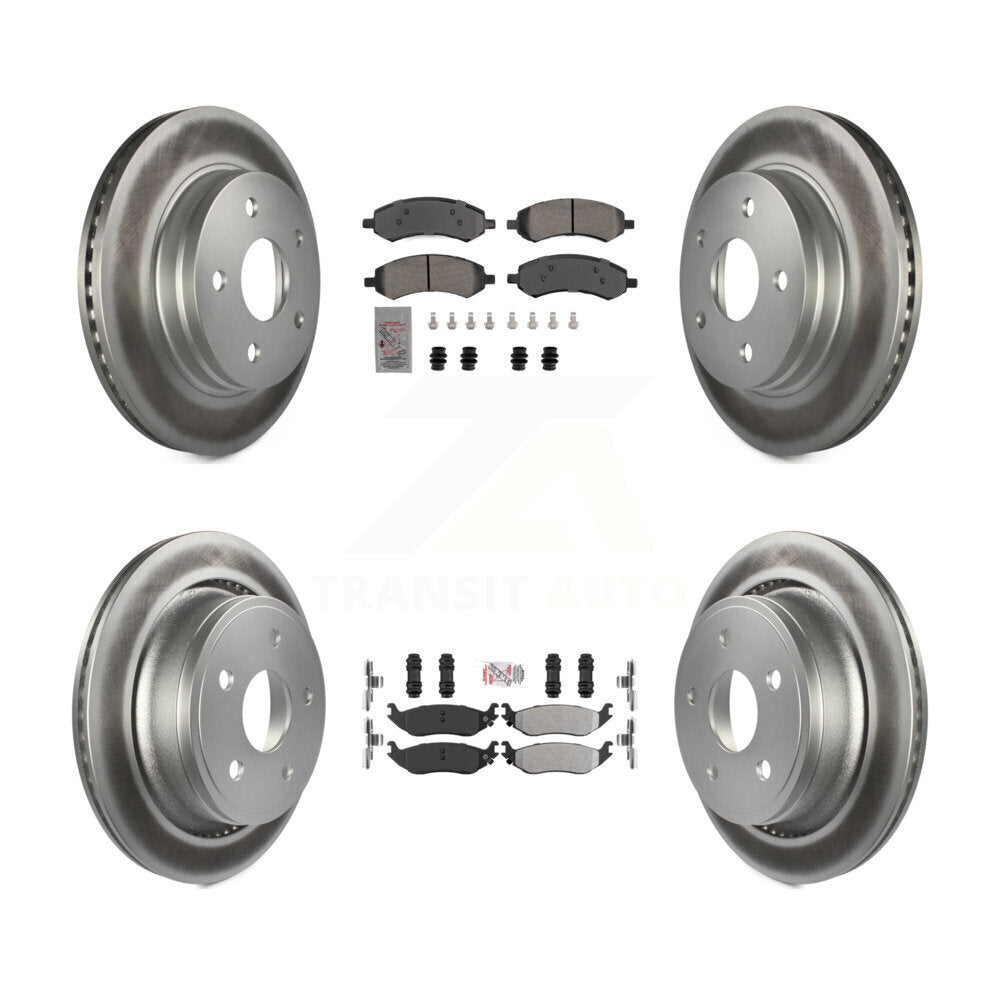 Transit Auto KGA-105674 Disc Brake Kit for 2006-2023 Ram 1500 Classic, Ram 1500 and More - Front and Rear