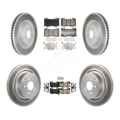 Transit Auto KGA-105678 Disc Brake Kit for 2009-2013 INFINITI FX50 - Front and Rear