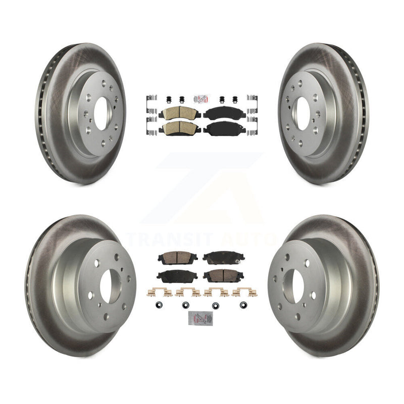Transit Auto KGA-105679 Disc Brake Kit for 2014-2020 Chevrolet Suburban, Cadillac Escalade and More - Front and Rear