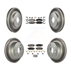 Transit Auto KGA-105681 Disc Brake Kit for 2014-2020 Chevrolet Suburban, Cadillac Escalade and More - Front and Rear