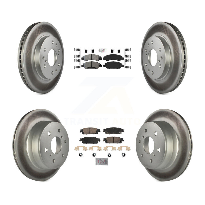 Transit Auto KGA-105681 Disc Brake Kit for 2014-2020 Chevrolet Suburban, Cadillac Escalade and More - Front and Rear