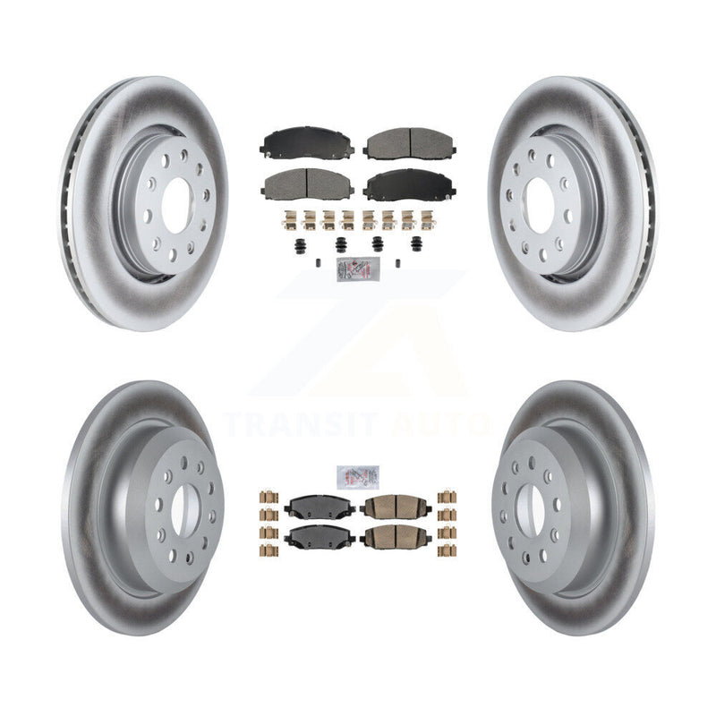 Transit Auto KGA-105686 Disc Brake Kit for 2018-2020 Jeep Wrangler - Front and Rear
