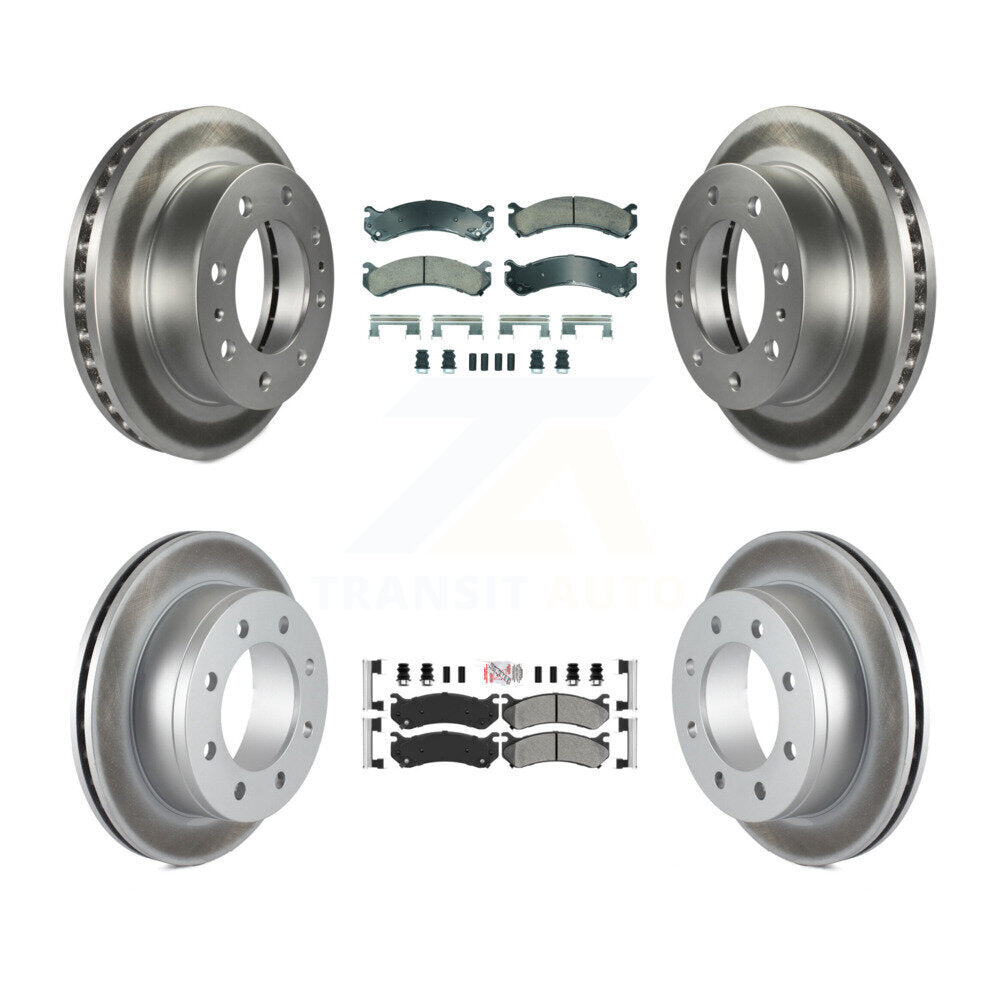 Transit Auto KGA-105688 Disc Brake Kit for 1999-2013 Chevrolet Suburban 2500, GMC Yukon XL 2500 and More - Front and Rear