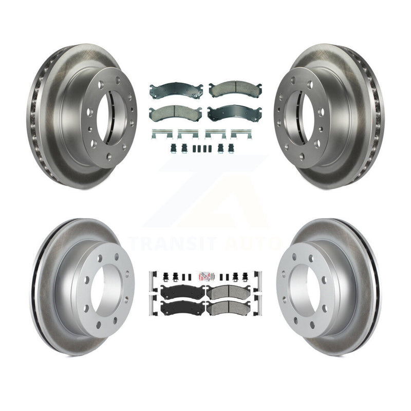 Transit Auto KGA-105688 Disc Brake Kit for 1999-2013 Chevrolet Suburban 2500, GMC Yukon XL 2500 and More - Front and Rear