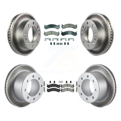 Transit Auto KGA-105689 Disc Brake Kit for 2001-2010 Chevrolet Silverado 3500 Classic, Chevrolet Silverado 3500 HD and More - Front and Rear