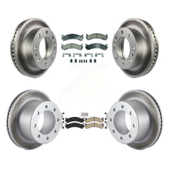 Transit Auto KGA-105690 Disc Brake Kit for 2001-2010 Chevrolet Silverado 3500 Classic, Chevrolet Silverado 3500 HD and More - Front and Rear