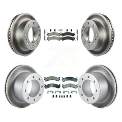 Transit Auto KGA-105691 Disc Brake Kit for 2001-2010 Chevrolet Silverado 3500 Classic, Chevrolet Silverado 3500 HD and More - Front and Rear