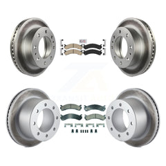 Transit Auto KGA-105692 Disc Brake Kit for 2001-2010 Chevrolet Silverado 3500 Classic, Chevrolet Silverado 3500 HD and More - Front and Rear