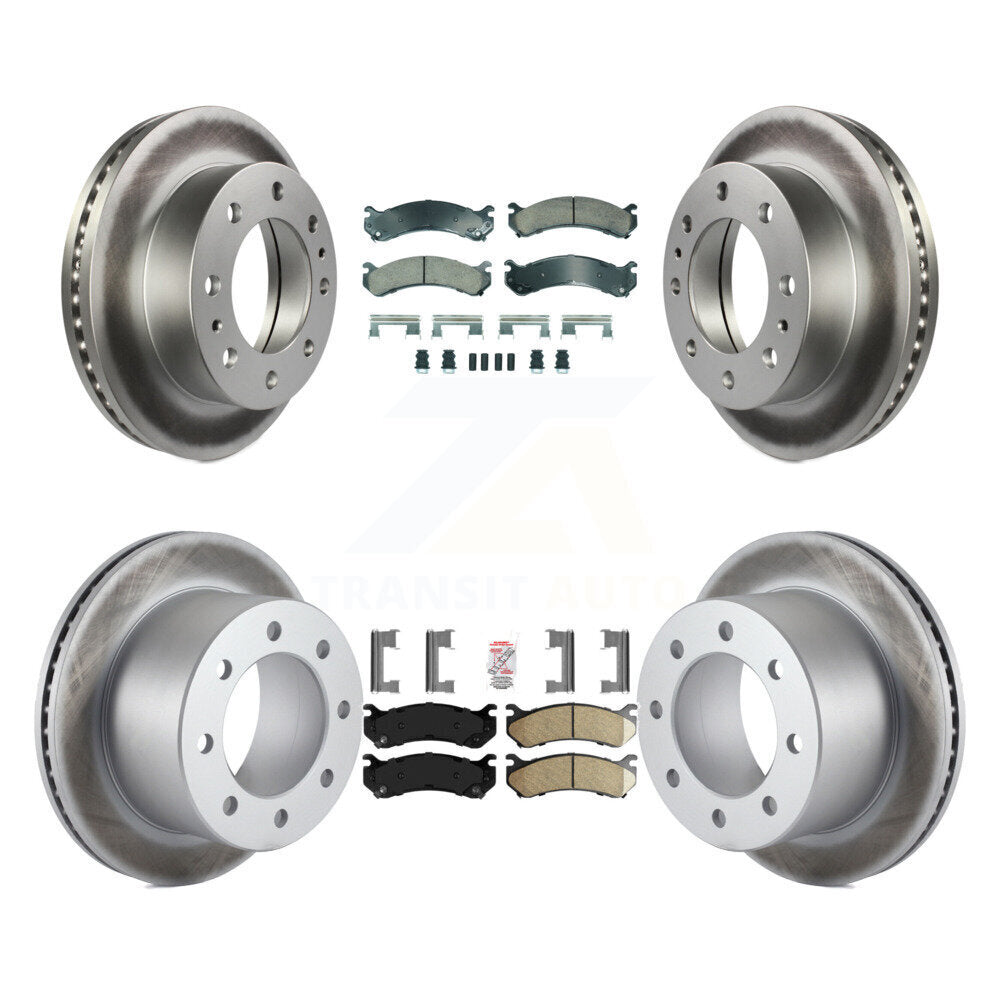 Transit Auto KGA-105694 Disc Brake Kit for 2007 GMC Sierra 3500 Classic - Front and Rear